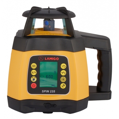 LAMIGO SPIN 235 NIWELATOR LASEROWY SET STATYW KORBOWY STLV3M + ŁATA